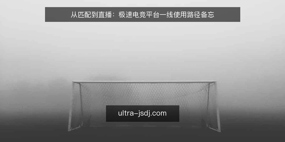 从匹配到直播:极速电竞平台一线使用路径备忘 — 入场信号:从下载到首次匹配的节点观察 配图